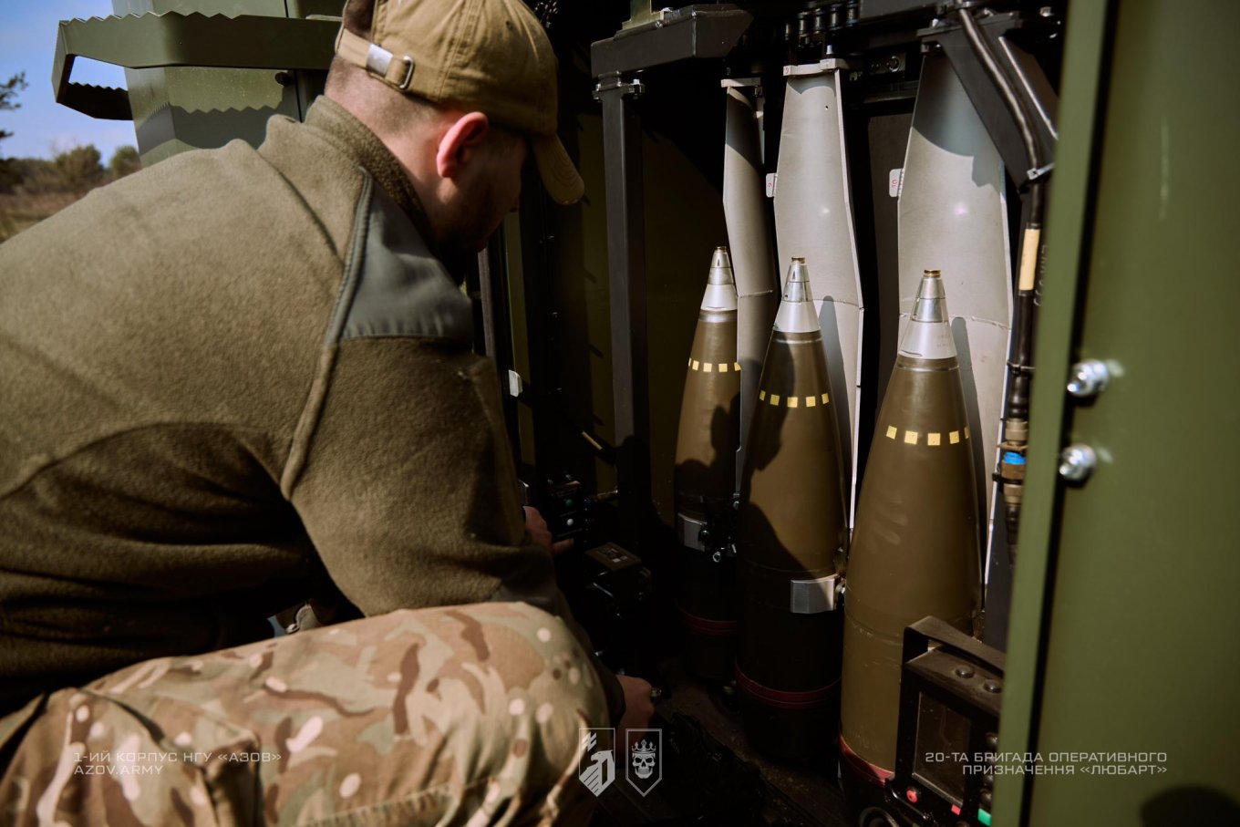 The DITA self-propelled howitzer Defense Express Ukraine Fields Advanced DITA Self-Propelled Gun in the Lubart Brigade (Photos)