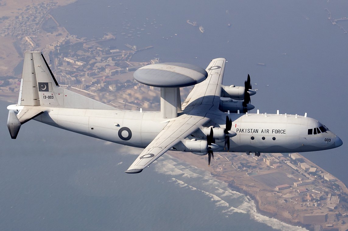 China Reveals How Pakistani J-10CEs Shot Down Rafale, MiG-29, Su-30MKI Without Using AEW&C System, ZDK-03 AEW&C aircraft of Pakistan Air Force