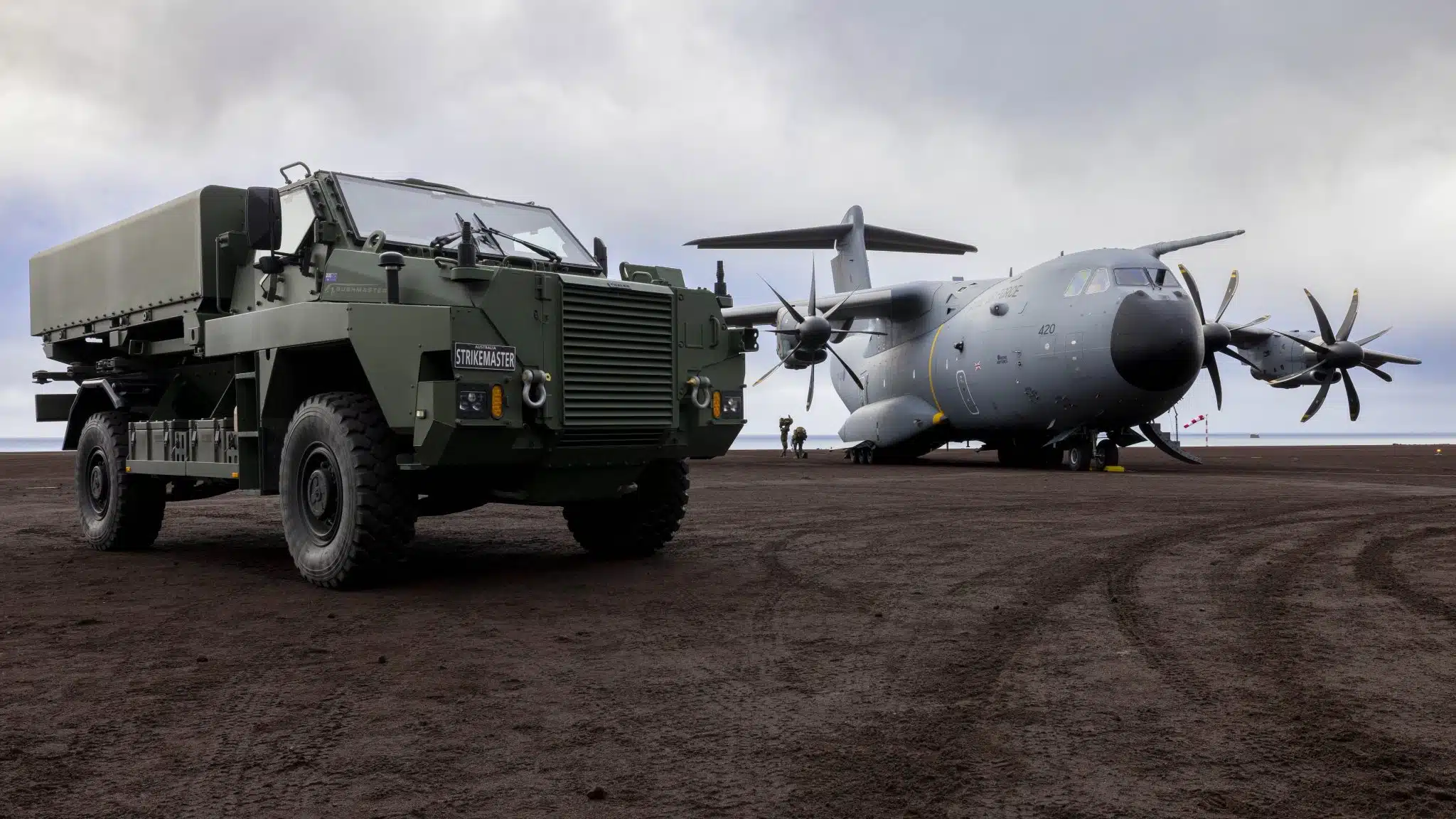 StrikeMaster on Jan Mayen island / Photo credit: DefenseOps