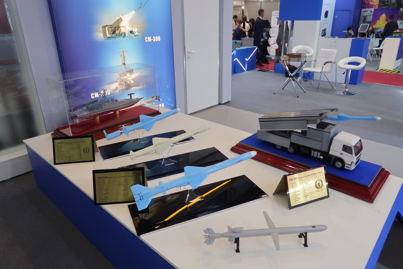 Iranian Weapons Showcased at the Armiya Forum in Russia