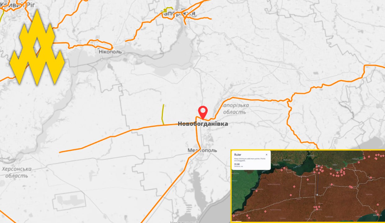 Ukrainian Forces Strike russian Military Railway Convoys in Zaporizhzhia, Defense Express