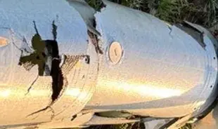 Fuel tank found in a Banderol cruise missile / Defense Exress / All Details on New russian Banderol Cruise Missile Disclosed: Chinese Engine, Orion-Based Launch, and More