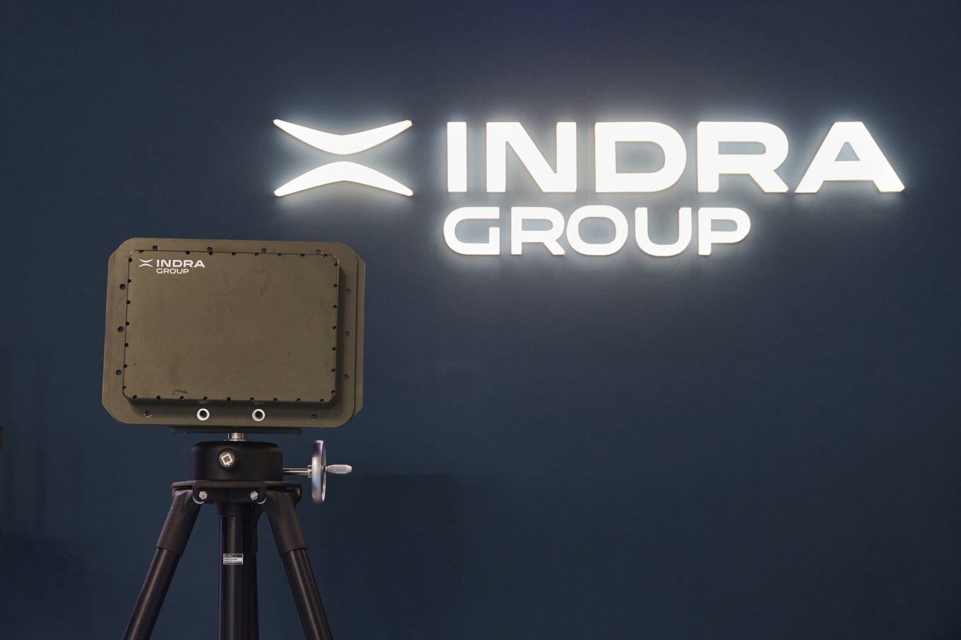 NEMUS AESA radar at Eurosatory 2026 exhibition / Photo credit: Indra