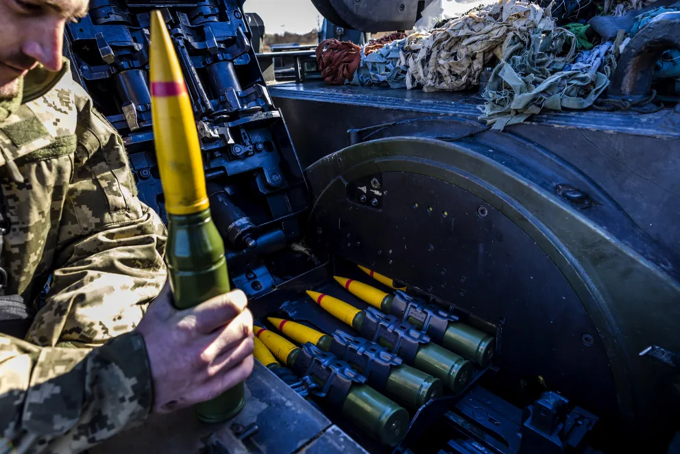 35mm ammunition for the Gepard
