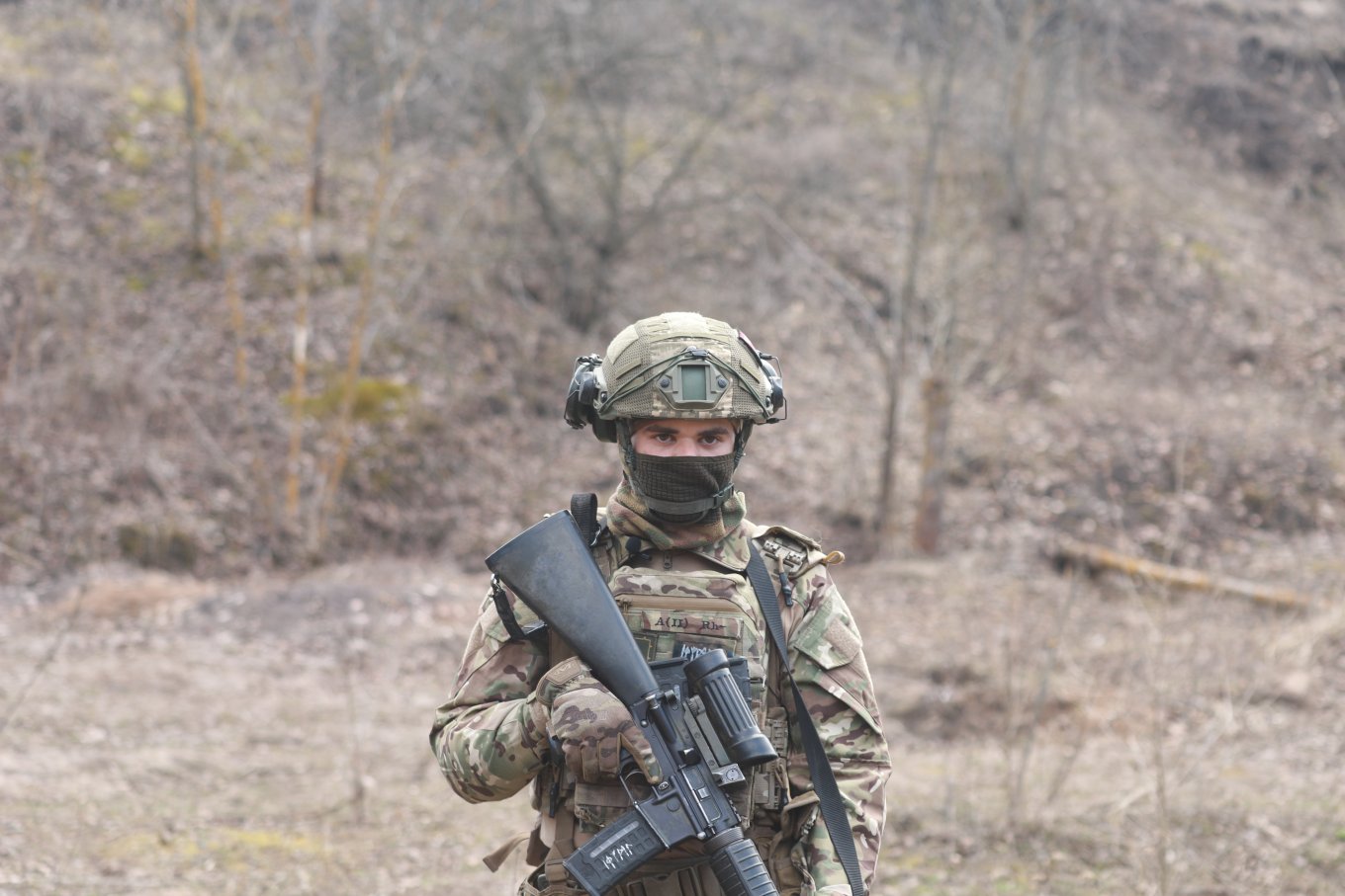 Ukrainian Army Volunteer from North Carolina Callsign Forrest says He is Ready to Fight