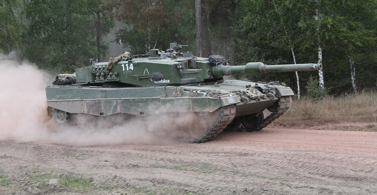 Leopard 2A4 tank