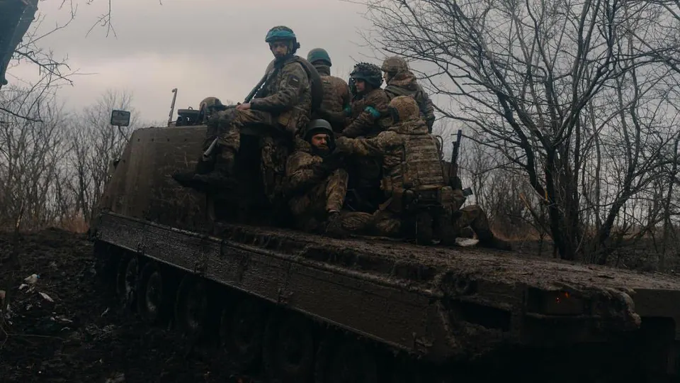 An M-113 Armored Logistics Vehicle in Ukrainian service.Photo - Social media