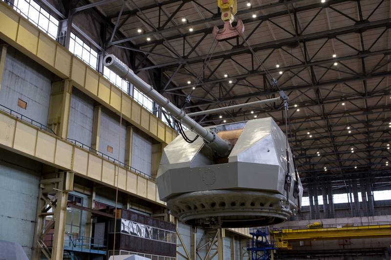 Illustrative photo: production of the AK-192M artillery system / Defense Express / After 25 Years of Stalemate, Admiral Nakhimov Battlecruiser's Modernization Finally Poised to Finish