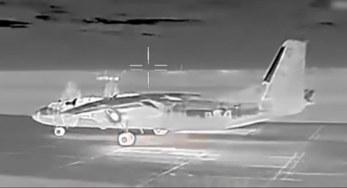 russian An-26 aircraft Defense Express Two russian Military Cargo Ships Hit in Caspian Sea Joint Operation