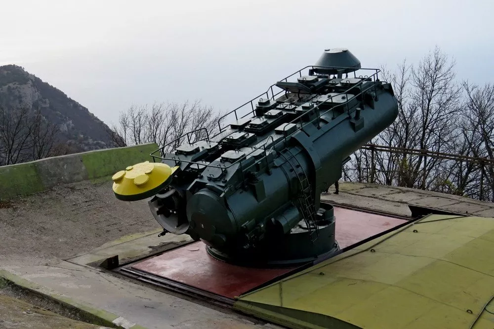 Launcher of the Objekt-100 Utes missile coastal defense division, Object-100 Utes Would be Another Target for Ukrainian Storm Shadow Missile Along With Kerch Bridge, Defense Express