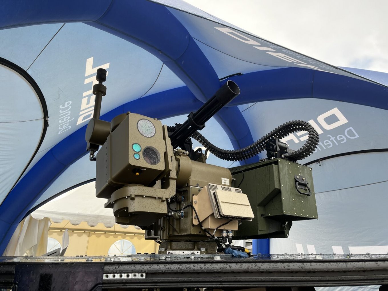 Slinger RCWS on the Kinetic Defence Vehicle / Defense Express / What is the Diehl's Obscure Kinetic Defence Vehicle Germany Sent to Ukraine as Aid