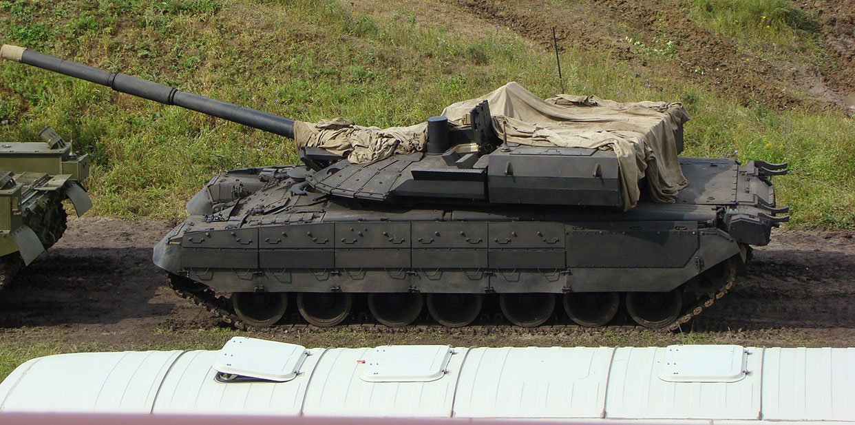 Experimental tank T-80UM2 Black eagle