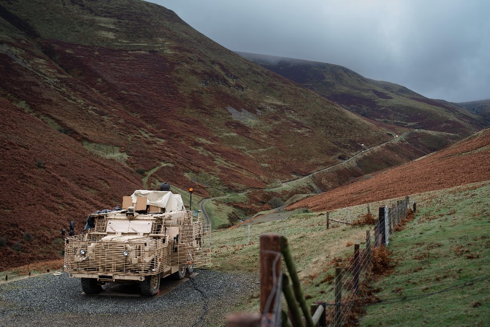 The British Testing Interesting Weapon for the Wolfhound TSVs, Which Are Already in Service with the Armed Forces of Ukraine, Wolfhound armored MRAP vehicle, Defense Express
