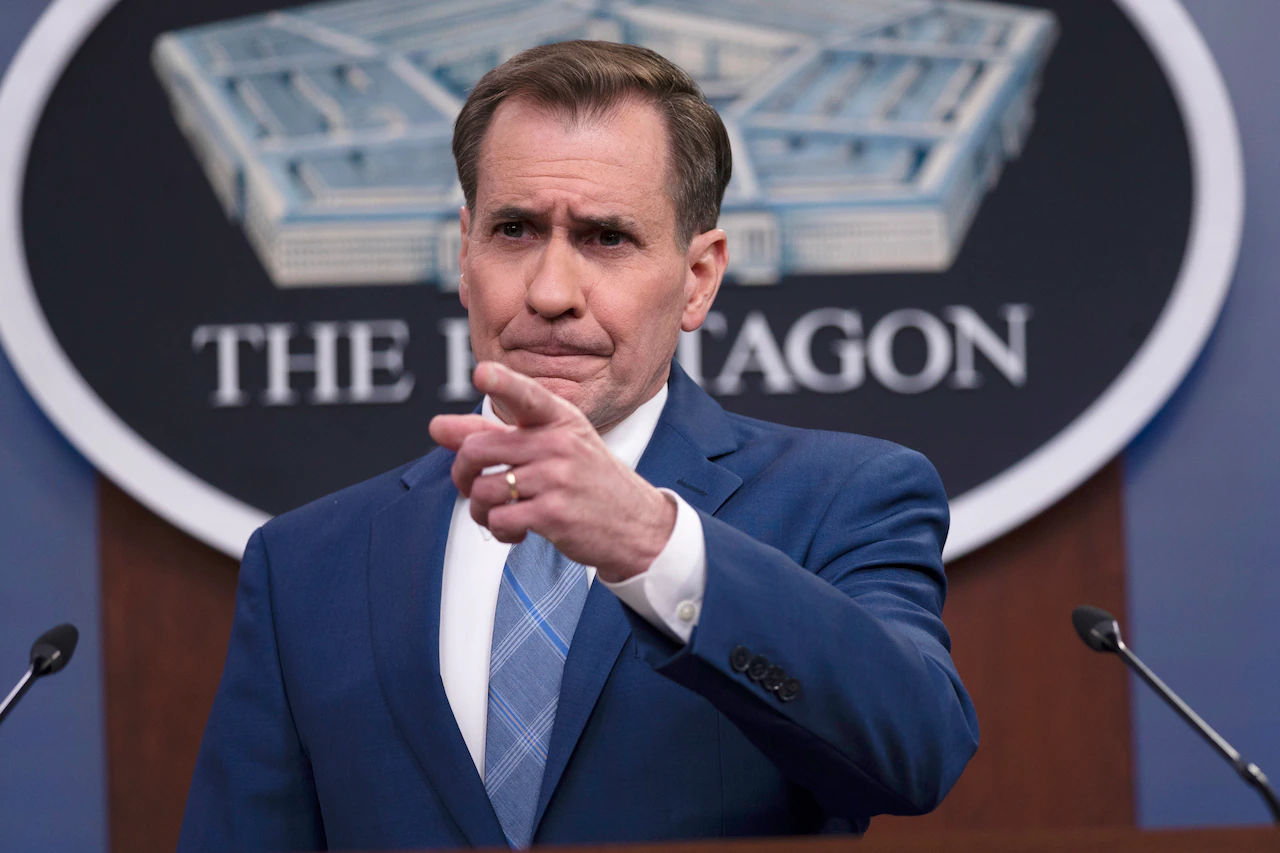 Defense Express / Pentagon Press Secretary John F. Kirby at a press briefing at the Pentagon on March 22, 2022 / Day 28th of Ukraine's Defense Against Russian Invasion (Live Updates)
