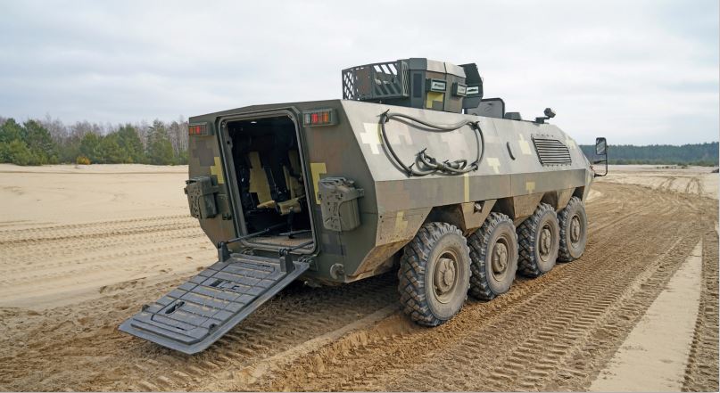 The Khorunzhyi armored personnel carrier Defense Express Ukraine Unveils the Khorunzhyi APC, Enhanced with High-Quality Finnish Steel and a 330-Horsepower Diesel Engine