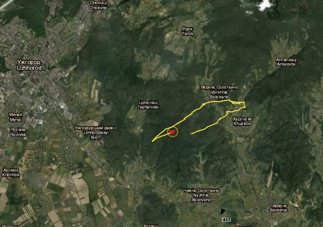 The General Staff of the Armed Forces of Ukraine Declares Invasion of UAVs from Hungary