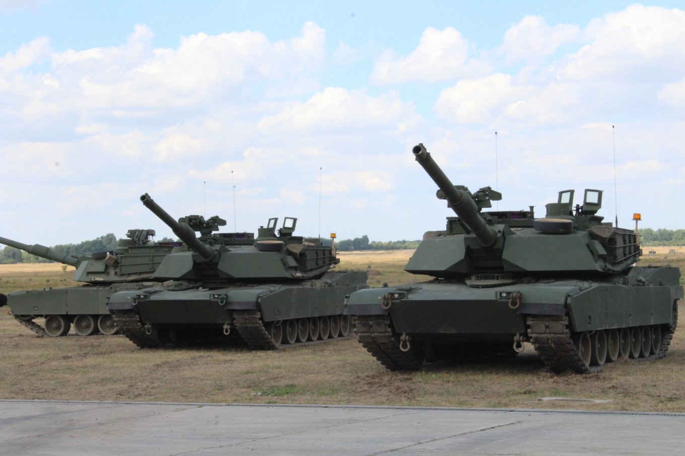 American M1A2 SEPv2 leased to Poland's Abrams Academy, August 2022