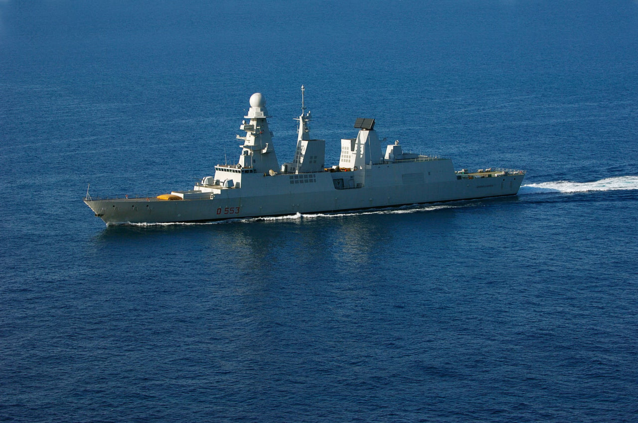 Andrea Doria Horizon-class destroyer of Italian Navy / Photo credit: Fincantieri