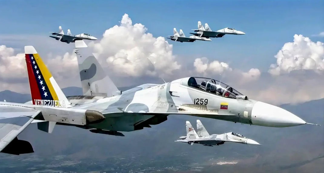 Su-30MKV Fighter Aircraft of the Venezuelan Air Force