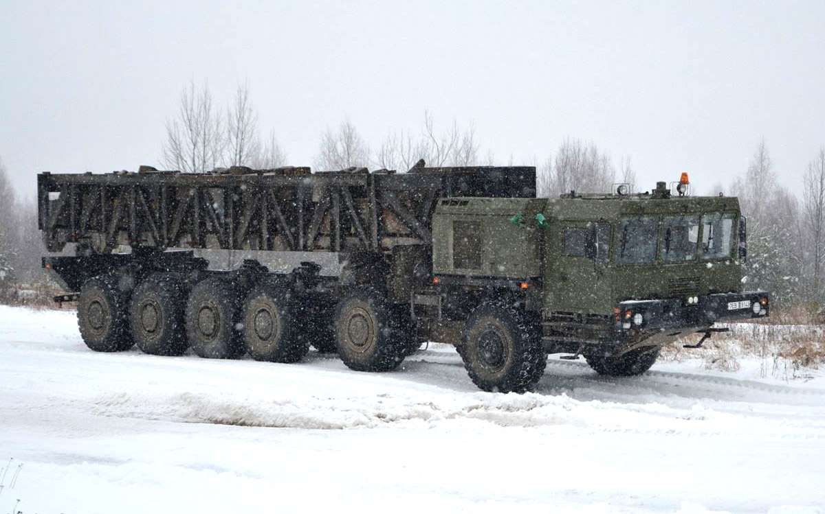 The MZKT-79291 chassis Defense Express Alexander Lukashenko Accidentally Leaks the Oreshnik Missile Data (Photos)