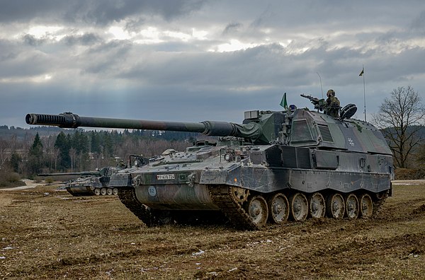 155 mm Panzerhaubitze 2000 self-propelled howitzer