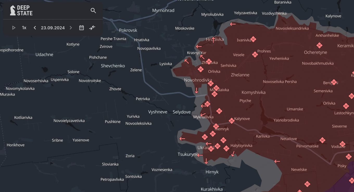 russian troops push westwards from Pishchane village, nearing the Oskil river while focusing efforts on Pokrovsk in the east Ukraine Defense Express The UK Defense Intelligence Explains Why russia Secures Positions Near the Oskil River