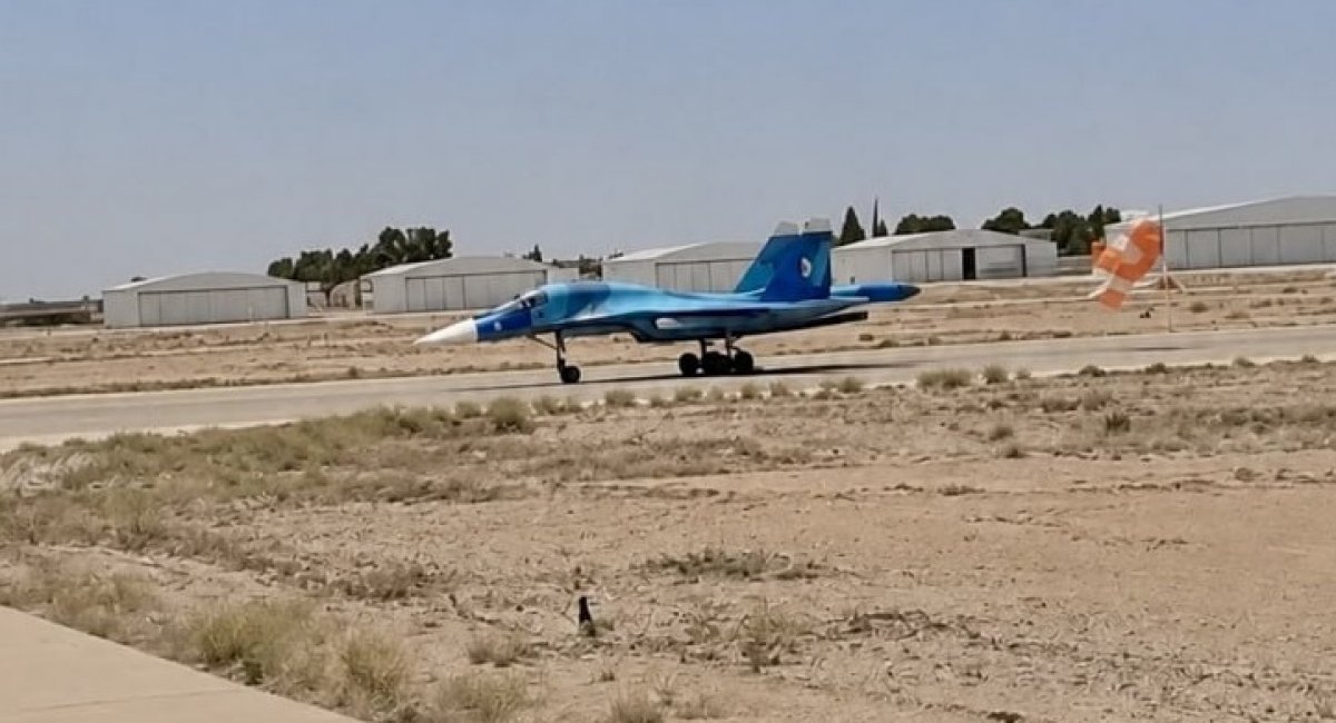 Algerian Air Force Su-34ME in oceanic camouflage / Open source photo