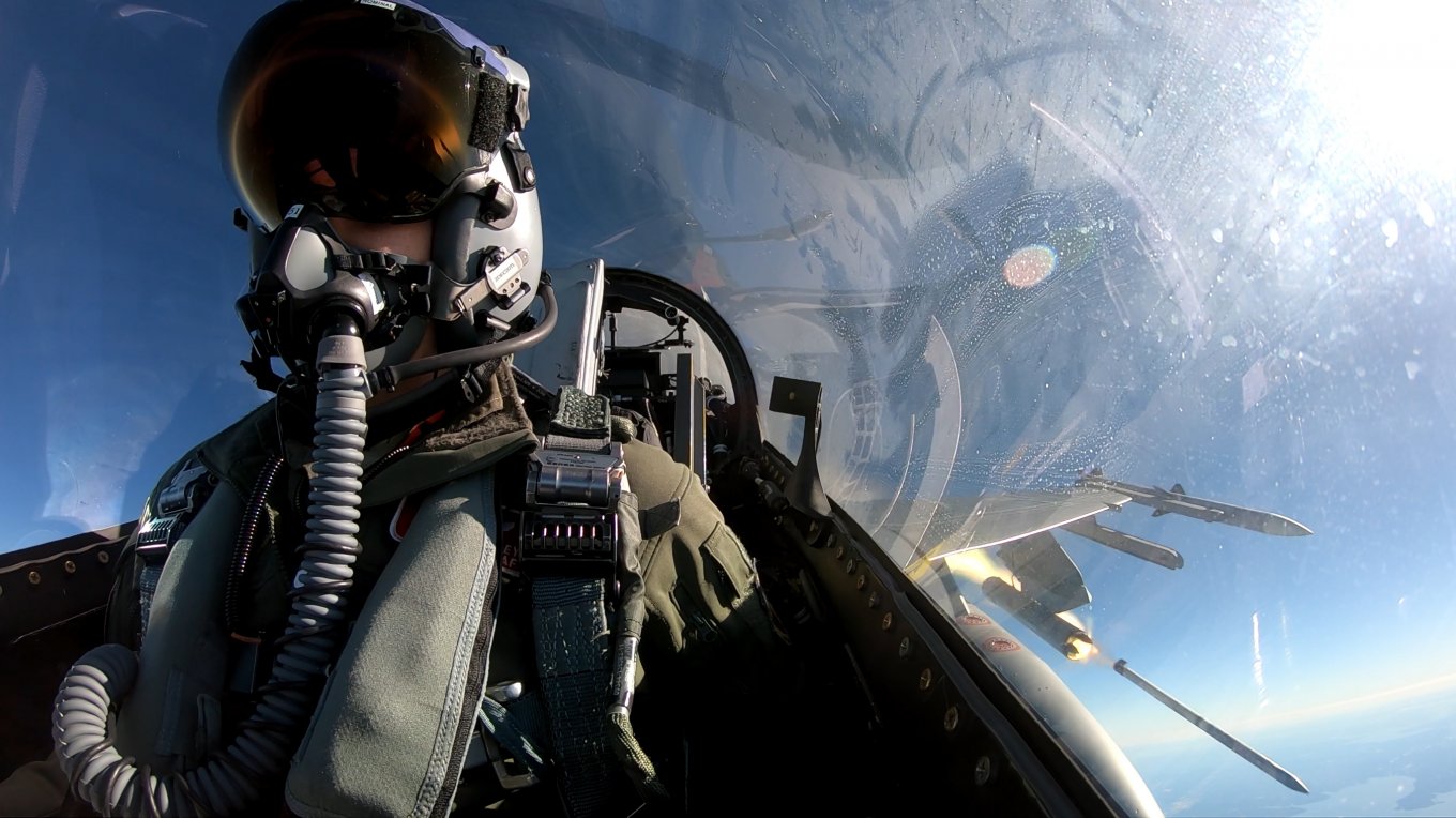 APKWS launch from an F-16