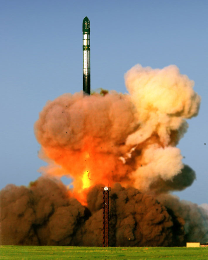 It Seems in russia, Promising Sarmat ICBM Launched from Yasny Launch ...