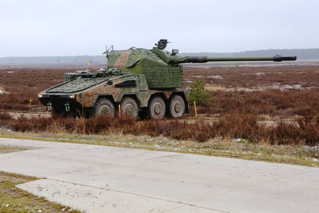 Planed variant of the PzH 2000 howitzer featuring a remotely controlled turret and built on the Boxer 8x8 armored vehicle chassis, Ukraine Wants Germany to Sell it Marder IFV’s, PzH 2000 Self-Propelled Howitzers, Defense Express