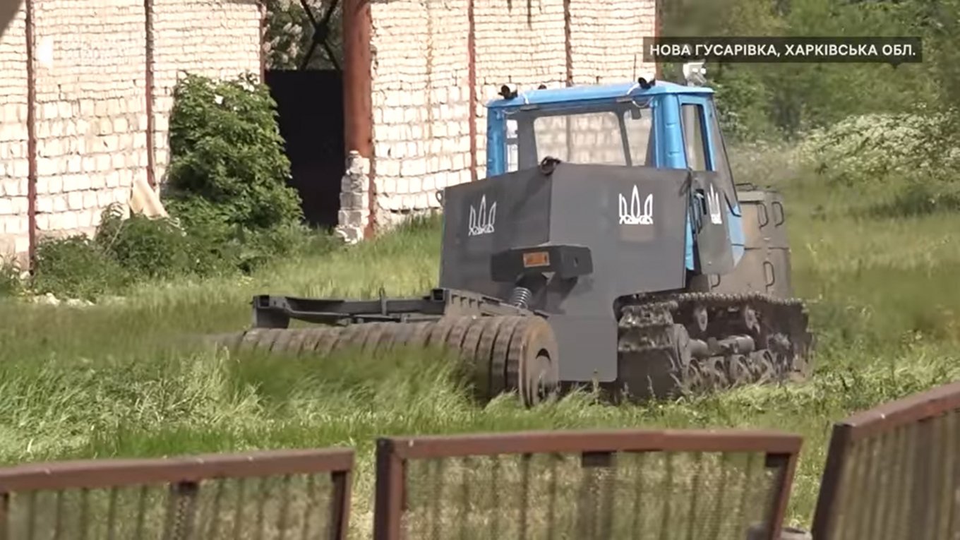 In May 2023, the Ukrainian-made demining machine began to be tested in the Balaklia community in the Kharkiv region, The First Ukrainian-Made Demining Machine Was Certified in Ukraine, Defense Express