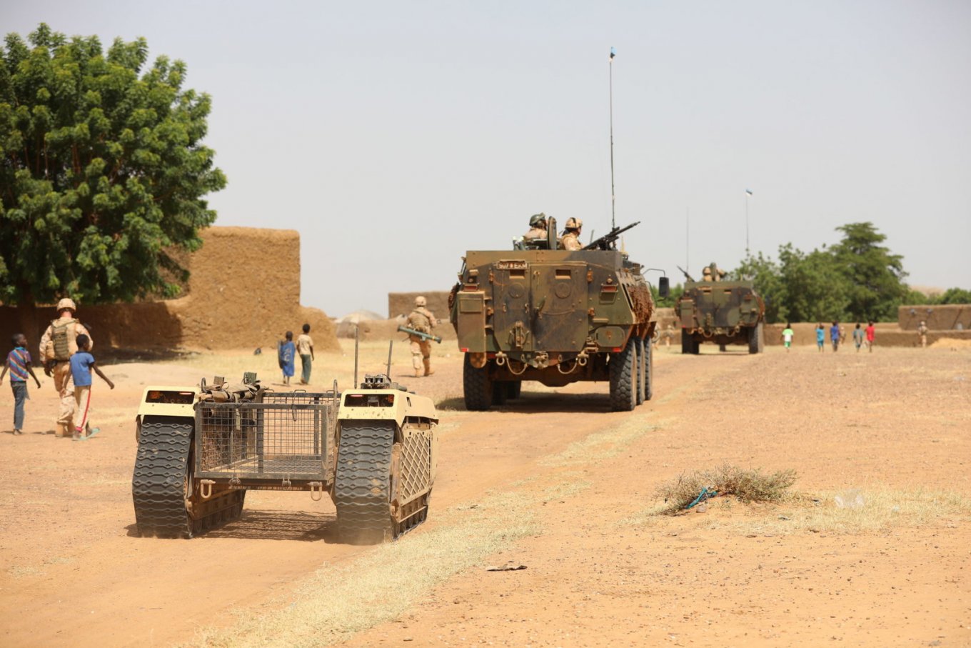 THeMIS Crago UGV in Mali during Operation Barkhane Defense Express Ukraine Got Estonian THeMIS UGV by Milrem Robotics, russia Want Get It Declaring Just $16,500 Bounty, Company Commented on Supply