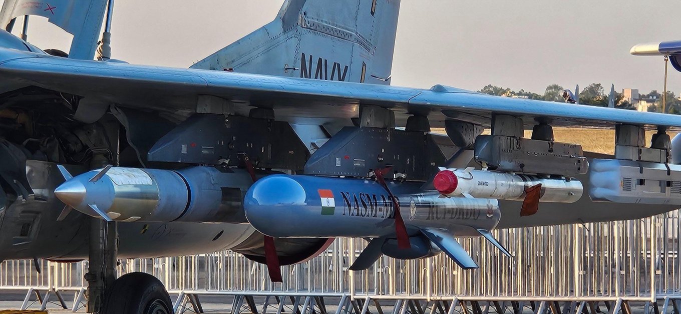 India Not Only Orders Carrier-Based French Rafale Fighters but Also Integrates Its NASM-MR Missile into russian MiG-29K Aircraft, Defense Express