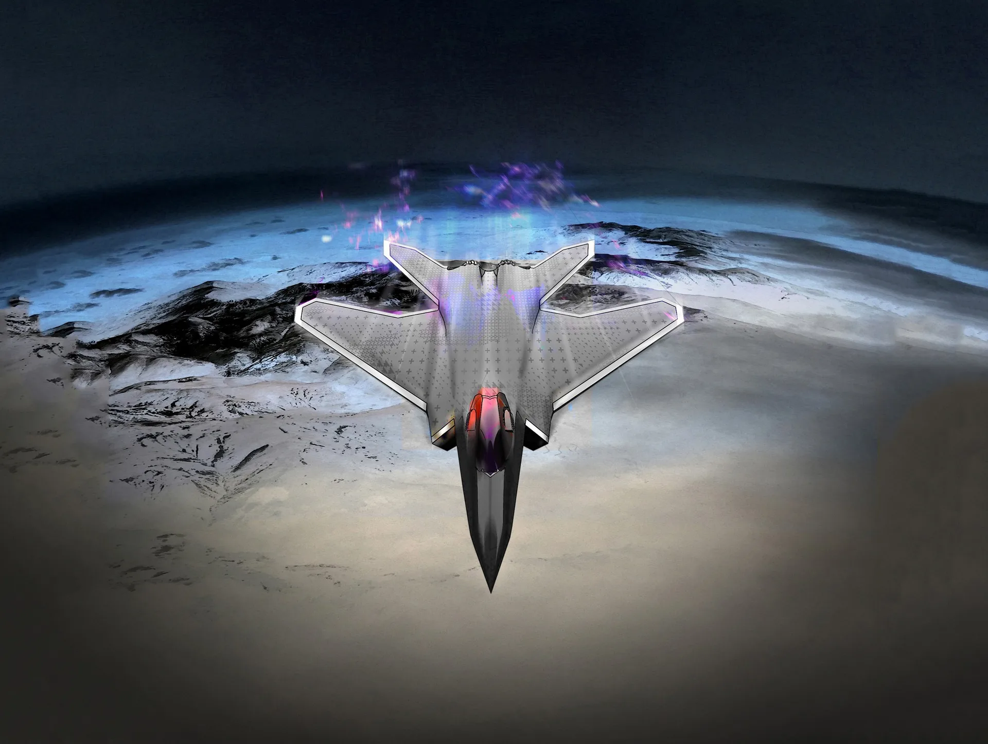 FCAS concept rendering / Defense Express / Three Nails Into FCAS Fighter Program: Paris Calls For Frank Talk With Partners
