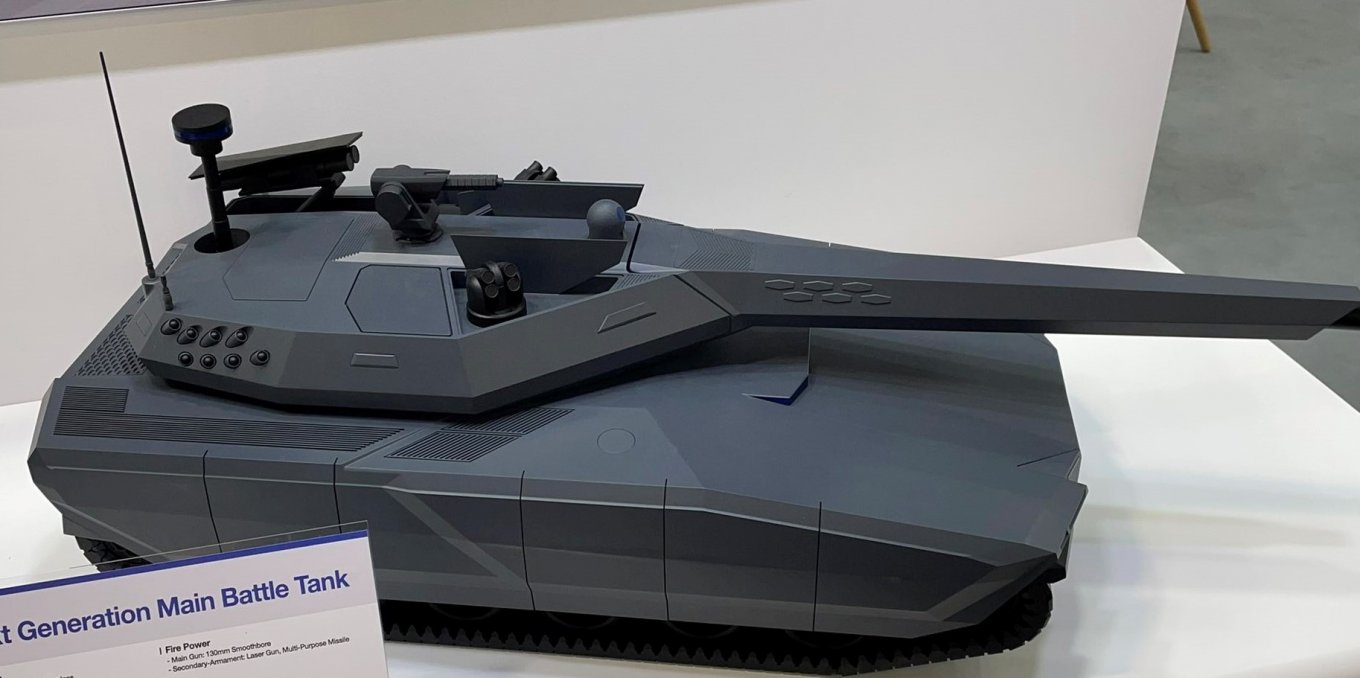 The K3 tank in old version, July 2022 Defense Express Korea Unveils New Conceptual Design of the K3 Tank, Set to Replace the K2 Tank in the 2030s