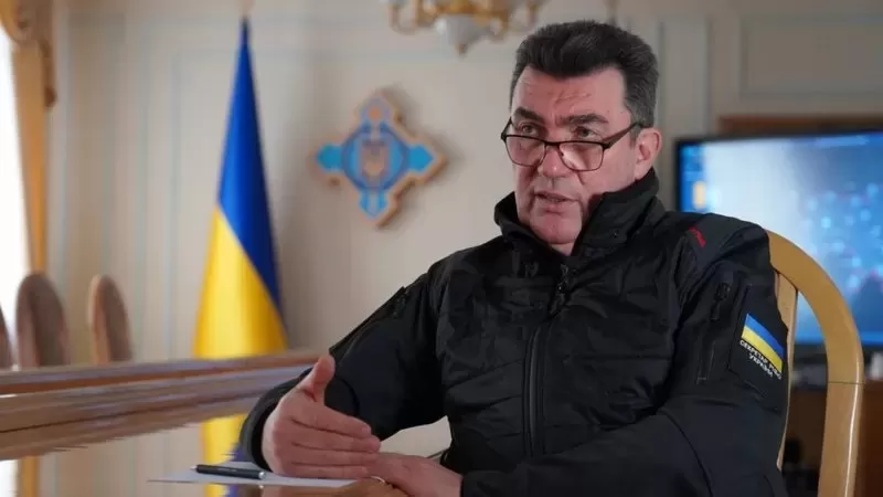 The National Security and Defense Council (NSDC) of Ukraine Oleksiy Danilov, photo Svyatoslav Khomenko, BBC