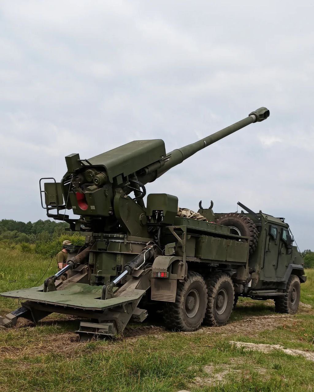 Bohdana howitzer is the only Ukrainian-made 155mm artillery system, it exists only in one prototyope, according to official data, although unofficial open media suggests more are being developed