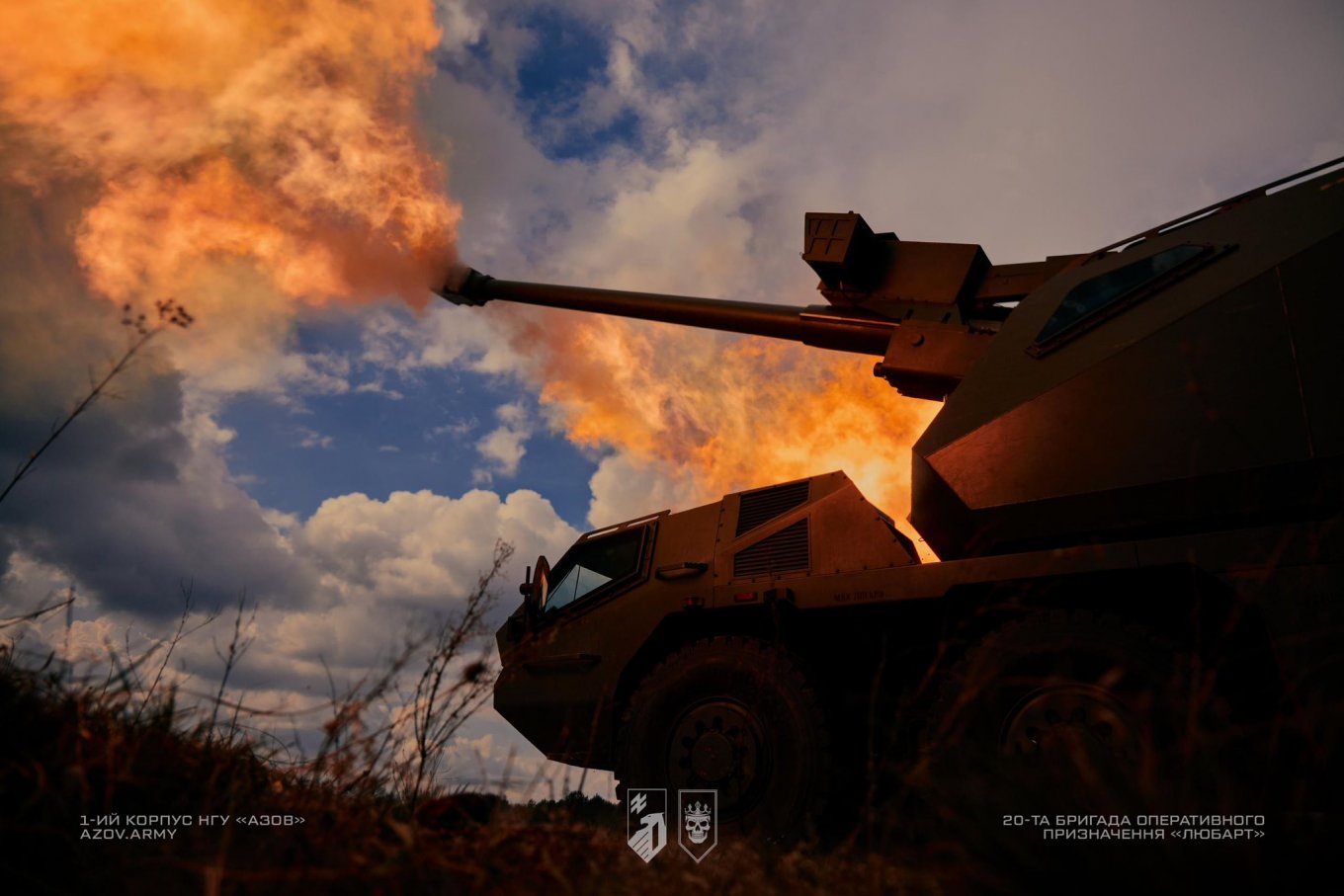 The DITA self-propelled howitzer Defense Express Ukraine Fields Advanced DITA Self-Propelled Gun in the Lubart Brigade (Photos)