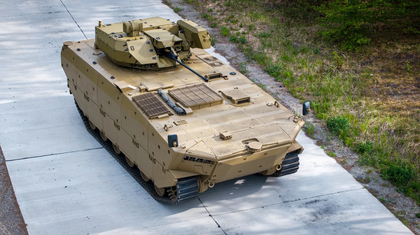 Export version of the Polish Borsuk IFV with the Slovak turret / Photo credit: Polska Grupa Zbrojeniowa (PGZ)