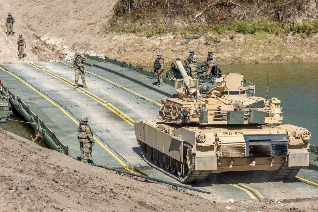 The M1A2 Abrams tank