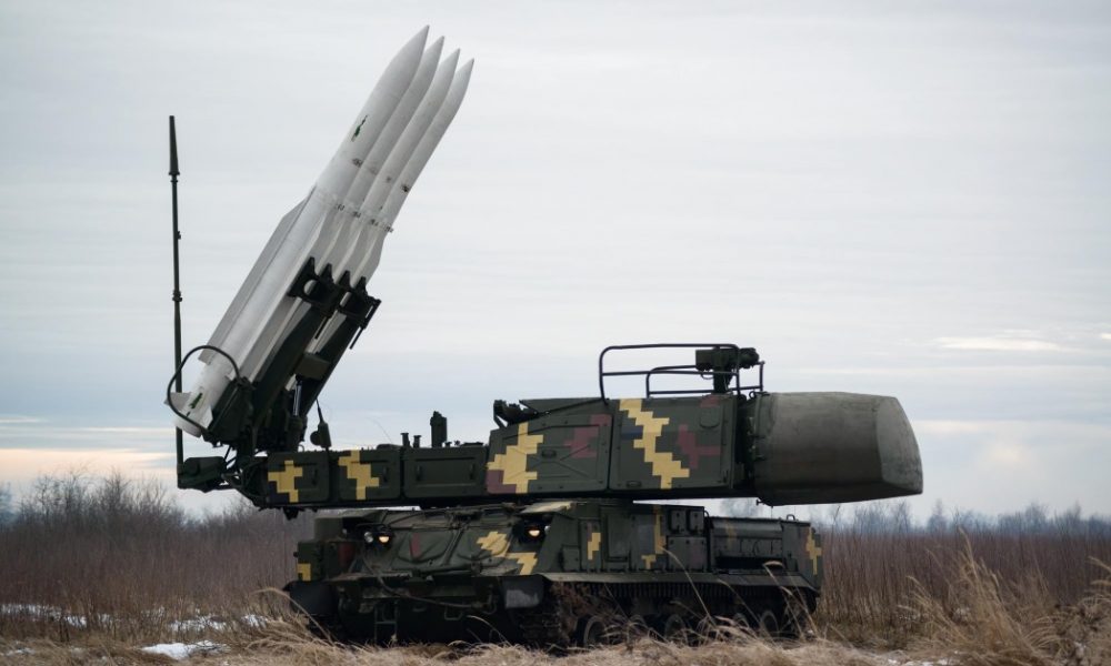 Buk-M1Air defense system of the Armed Forces of Ukraine, Russians Aim At Fake Buk-M1 Air Defense System  - Ukrainian Military Effectively Decoyed New Russian Lancet Kamikaze Drone, Defense Express