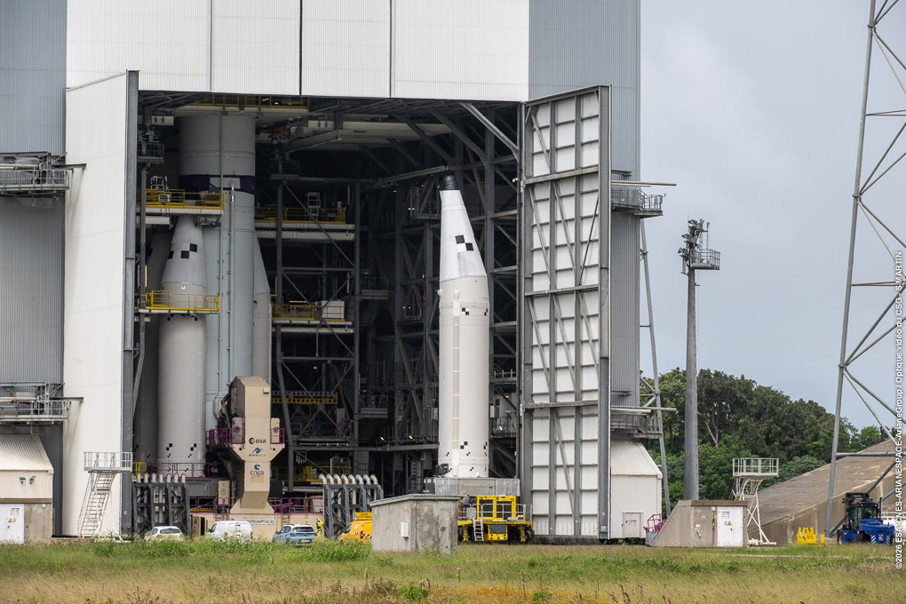 P120C solid-fuel stage for Ariane 6 — real groundwork for a ballistic missile