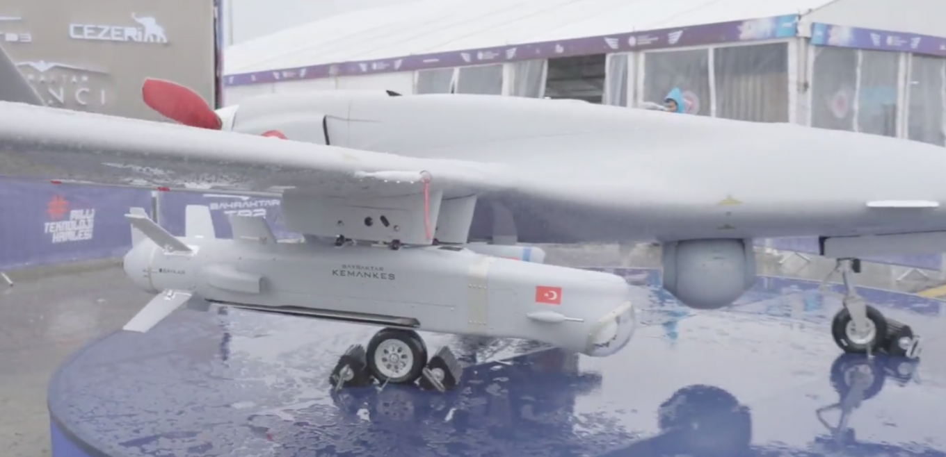 Turkey Conducted Another Test Kemankes 1 Mini Cruise Missile Adapting It to Shoot Down Air Targets