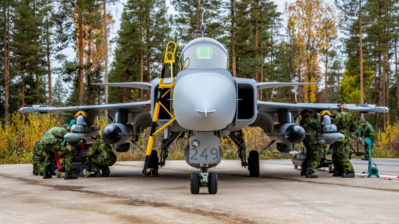 Illustrative photo: JAS 39 Gripen