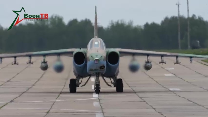 belarusian Su-25 with 