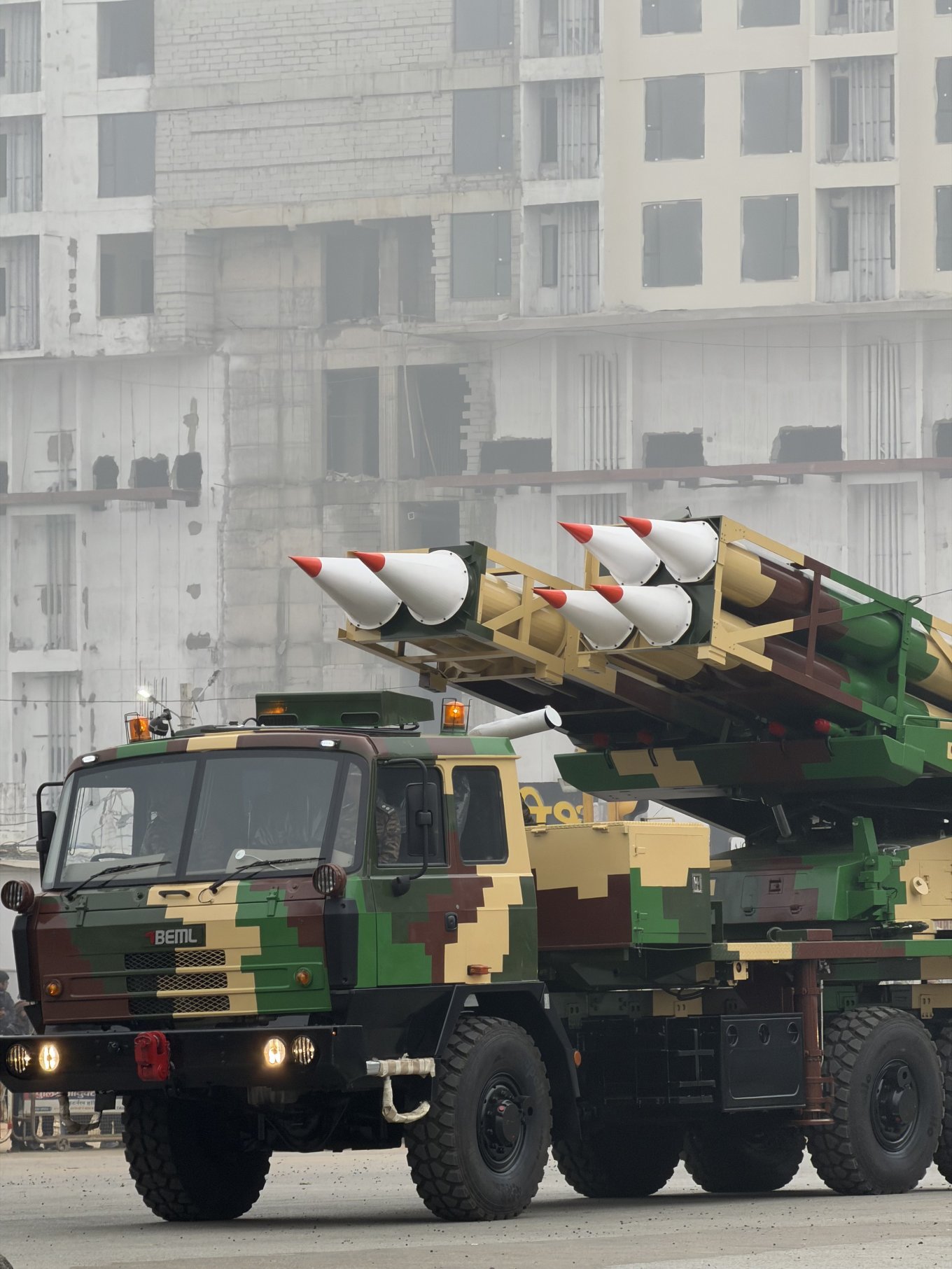 Suryastra during a military parade