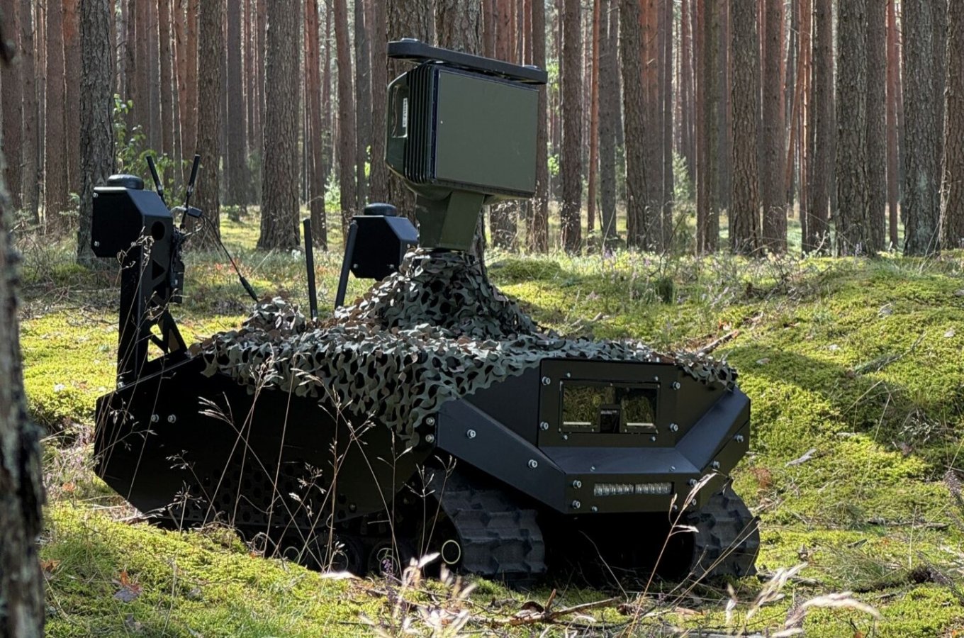 Gereon RCS detects ground targets using radar