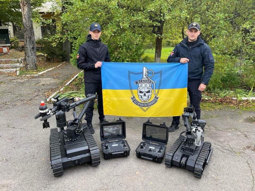 Ukraine’s Rescuers Get Modern Demining Robots, Defense Express