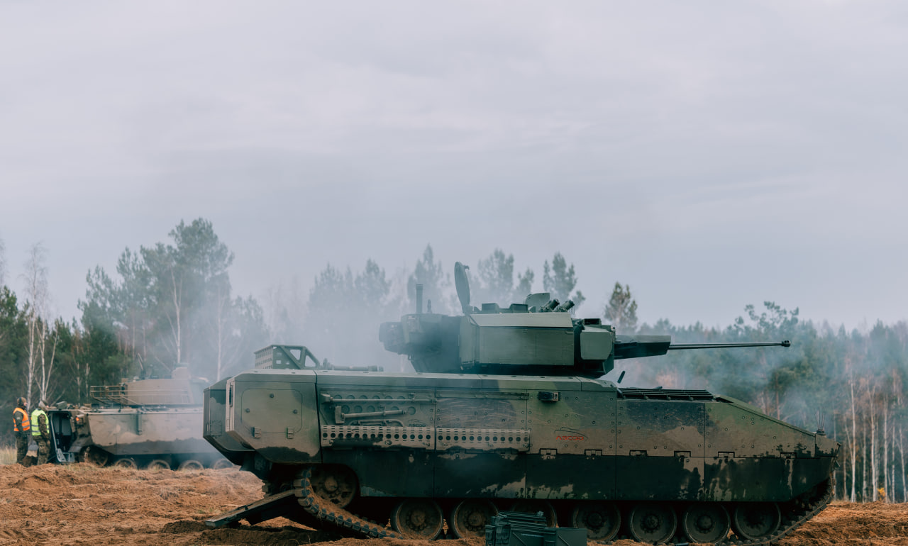 Various IFVs at tests in Latvia / Defense Express / Latvia Doubles its ASCOD Order With Extra 42 Vehicles to Strengthen NATO's Eastern Flank