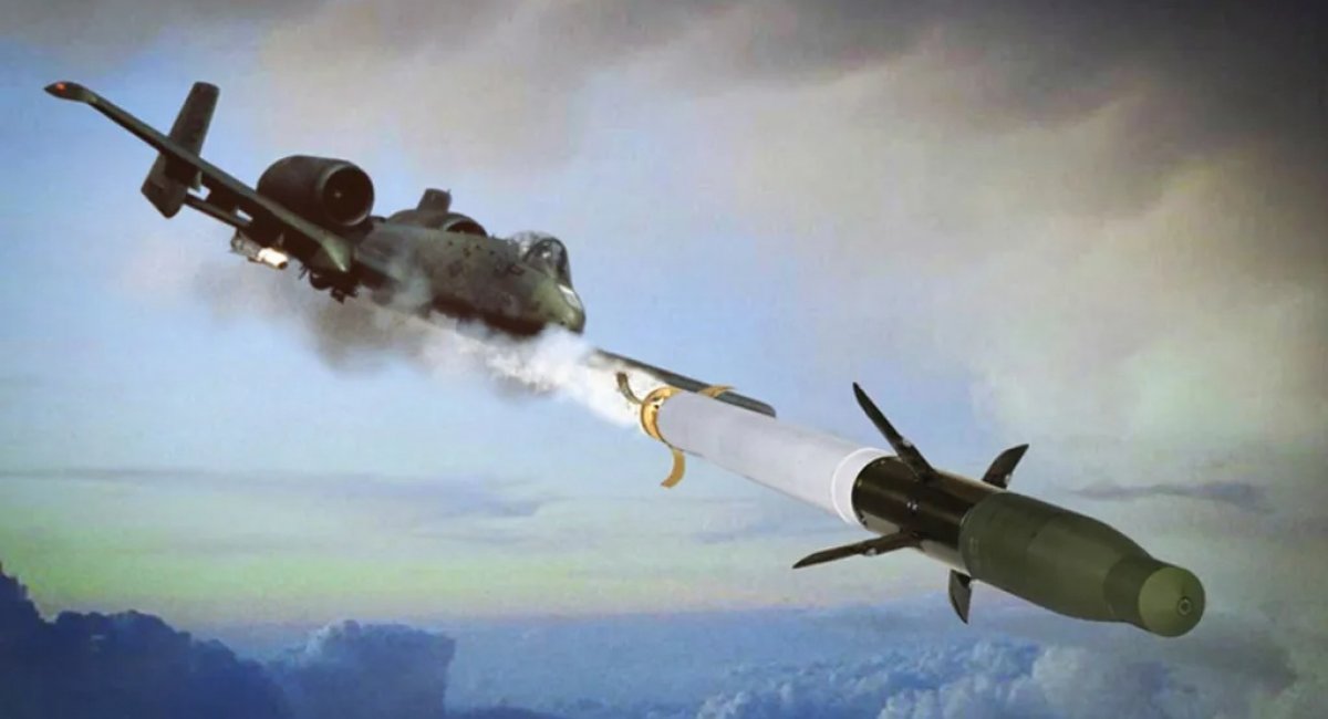 U.S. Navy Shows How It Can Protect Nuclear-armed Submarines Using the Legendary A-10 Attack Aircraft, Conceptual image of the A-10 attack aircraft firing APKWS missiles